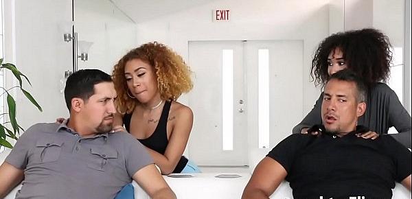  Kendall Woods and Riley King Suck Cock and Boned